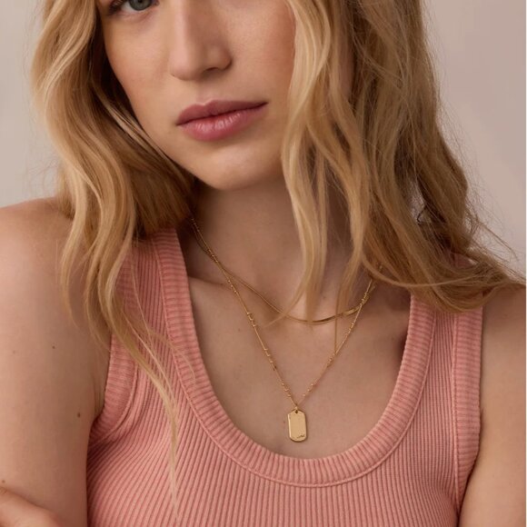 Gorjana Griffin Dog Tag Necklace - Picture 3 of 5